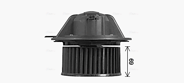 Ventilator habitaclu potrivit BMW 1 (E81), 1 (E82), 1 (E87), 1 (E88), 3 (E90), 3 (E91), 3 (E92), 3 (E93), X1 (E84), X3 (F25), X4 (F26), Z4 (E89) 1.6-4.4 06.04-03.18 [2]