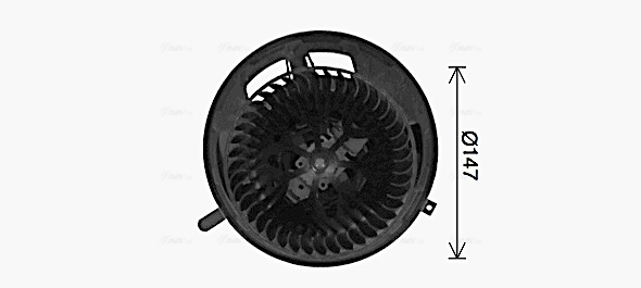 Ventilator habitaclu potrivit BMW 1 (E81), 1 (E82), 1 (E87), 1 (E88), 3 (E90), 3 (E91), 3 (E92), 3 (E93), X1 (E84), X3 (F25), X4 (F26), Z4 (E89) 1.6-4.4 06.04-03.18