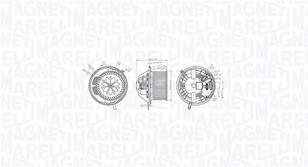 Ventilator habitaclu potrivit BMW 1 (E81), 1 (E82), 1 (E87), 1 (E88), 3 (E90), 3 (E91), 3 (E92), 3 (E93), X1 (E84), X3 (F25), X4 (F26), Z4 (E89) 1.6-4.4 06.04-03.18