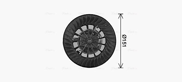 Ventilator habitaclu potrivit BMW 7 (E38) 2.5D-5.4 03.94-11.01 [3]
