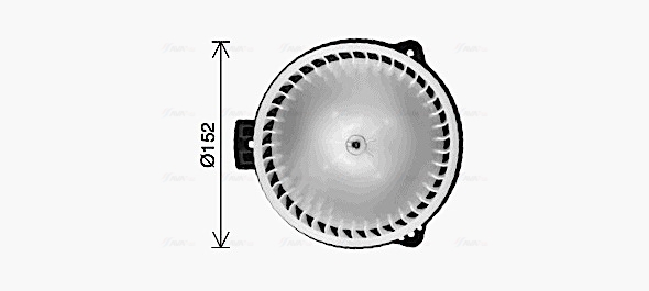 Ventilator habitaclu potrivit CHEVROLET CAPTIVA; OPEL ANTARA A 2.0D-3.2 dupa 2006 [3]