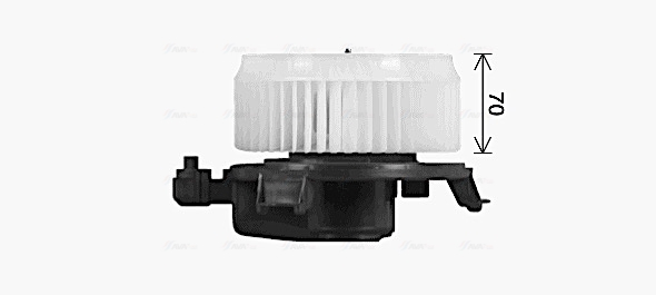 Ventilator habitaclu potrivit CHRYSLER SEBRING; DODGE AVENGER, CALIBER, JOURNEY; HONDA ACCORD VIII, CROSSTOUR I, CR-V III, CR-V IV, PILOT; JEEP COMPASS, PATRIOT; MAZDA CX-9 1.6D-4.0 01.05- [2]
