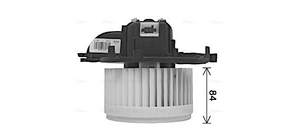 Ventilator habitaclu potrivit CITROEN BERLINGO/MINIVAN, C4 GRAND PICASSO I, C4 PICASSO I; PEUGEOT PARTNER ORIGIN/MINIVAN, PARTNER TEPEE, PARTNER/MINIVAN 1.6D-2.0D 10.06- [2]