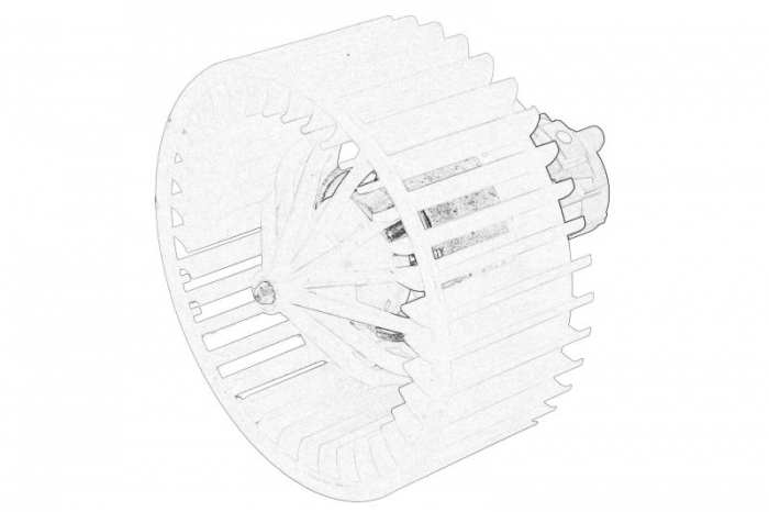 Ventilator habitaclu potrivit DEUTZ FAHR 100, 110, 130, 150, 610 TIER 3, 620 TIER3, 120, 150.7, 165.7, 180.7, 420 TTV, 610 TTV, 620 TTV, 630 TTV, K 100, K 100 PROFILNE, K 110, K 110 PROFILINE, K 120