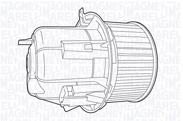 Ventilator habitaclu potrivit DS DS 3; CITROEN C3 II, DS3 1.0-1.6D 09.09-