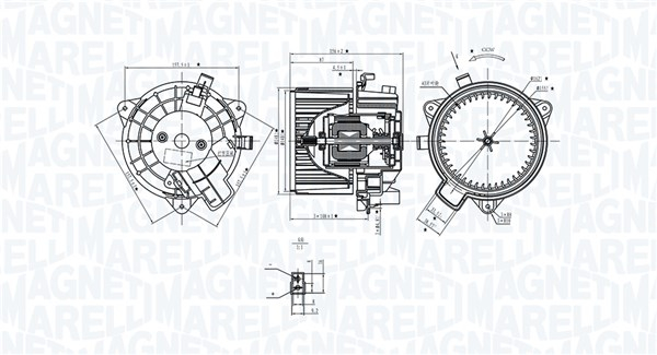 Ventilator habitaclu potrivit FIAT BRAVO II 1.4-2.0D 2006-2014 [2]