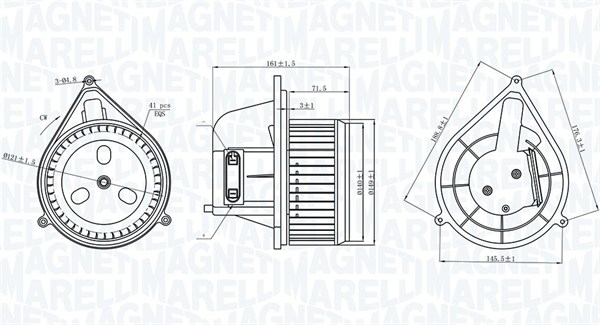 Ventilator habitaclu potrivit FIAT DUCATO 1.9D-2.8D 10.97-