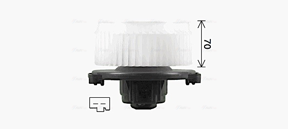 Ventilator habitaclu potrivit HONDA CITY V, JAZZ III 1.2-1.4 07.08- [2]