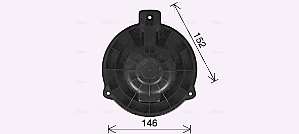 Ventilator habitaclu potrivit KIA RIO III 1.1D-1.6 06.11- [3]