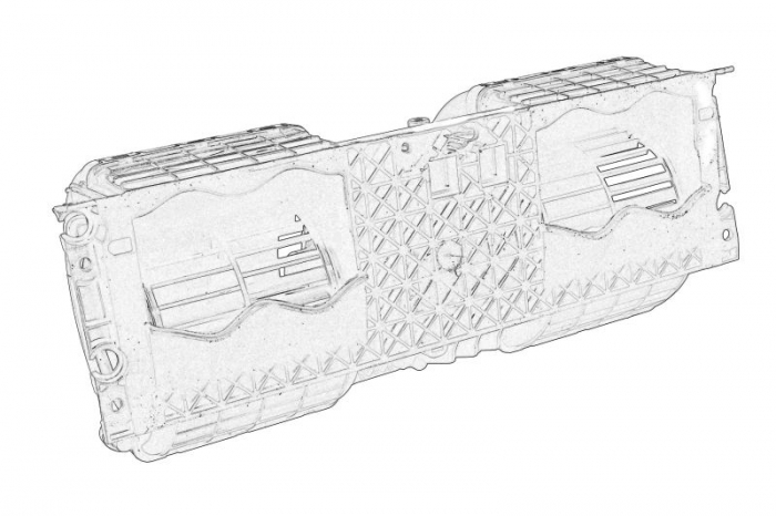 Ventilator habitaclu potrivit MASSEY FERGUSON 8650, 8660, 8680, 8690, 8727, 8730, 8732, 8735, 8737, 8740 [2]