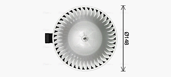 Ventilator habitaclu potrivit NISSAN NV200, NV200   EVALIA, TIIDA 1.5-1.8 05.04-
