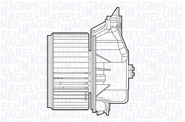 Ventilator habitaclu potrivit OPEL CORSA D 1.0-1.7D 07.06-08.14