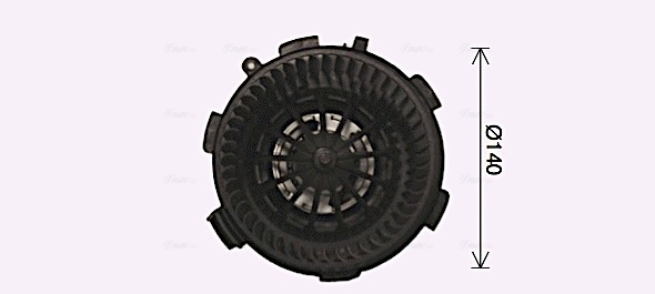 Ventilator habitaclu potrivit OPEL ZAFIRA B, ZAFIRA B/MINIVAN 1.6-2.2 07.05-04.15 [3]