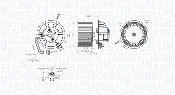 Ventilator habitaclu potrivit RENAULT CLIO IV 0.9-1.6 11.12-