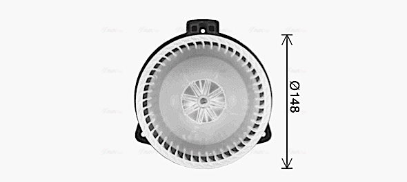Ventilator habitaclu potrivit VOLVO S40 I, V40 1.6-2.0 07.95-12.04 [3]