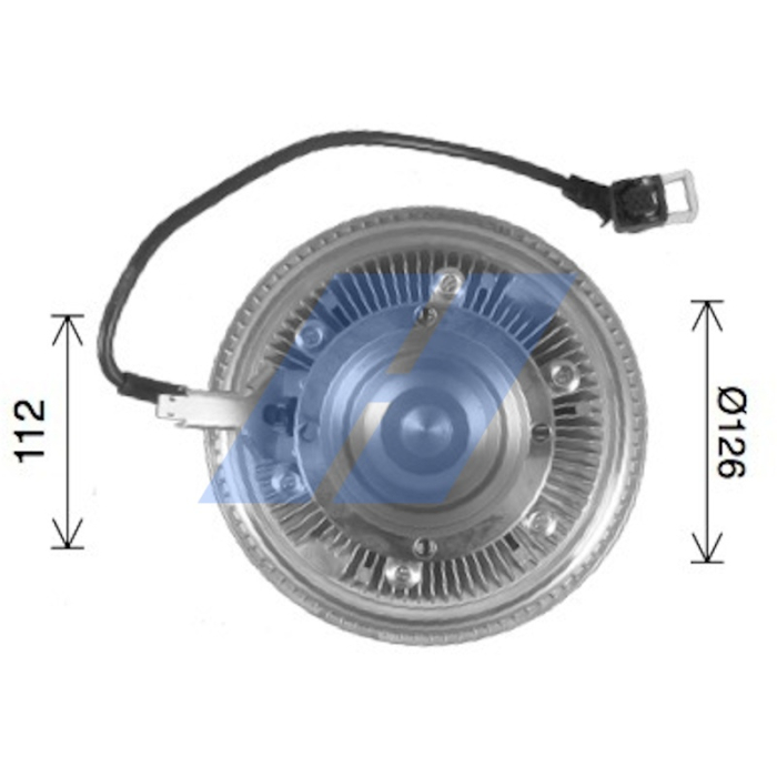 Ventilator potrivit SCANIA L; VOLVO FH II D13C380-DC09.140 dupa 2012 (numar pini: 5) [3]