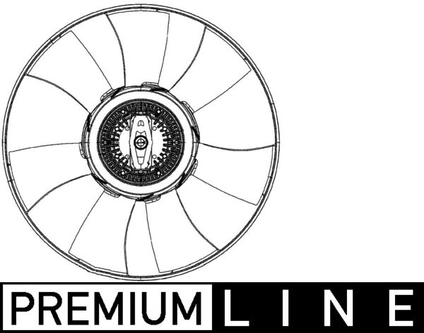 Ventilator potrivit MERCEDES SPRINTER 3,5-T (B906), SPRINTER 3,5-T (B907), SPRINTER 3,5-T (B907, B910), SPRINTER 3-T (B903), SPRINTER 3-T (B906), SPRINTER 3-T (B907) 2.1D-3.0D 03.99-