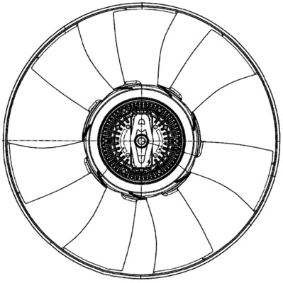 Ventilator potrivit VW CRAFTER 30-35, CRAFTER 30-50 2.0D 05.11-12.16 [2]