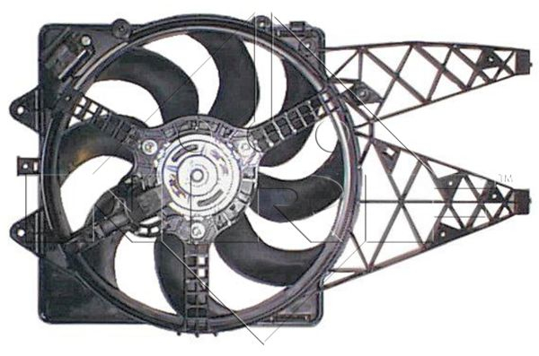 Ventilator radiator (cu carcasa) ABARTH GRANDE PUNTO; FIAT GRANDE PUNTO 1.3D 1.4 dupa 2005