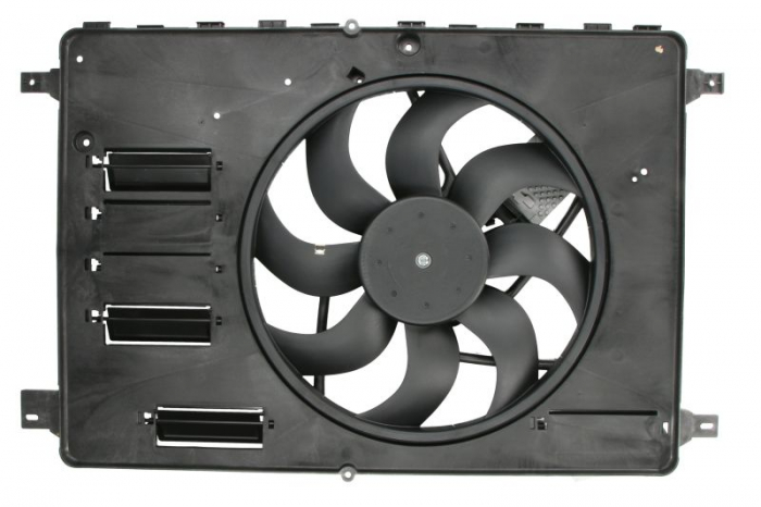 Ventilator radiator (cu carcasa, cu controler) potrivit FORD GALAXY II, GALAXY MK II, KUGA I, MONDEO IV, S-MAX 1.6-2.5 05.06-06.15
