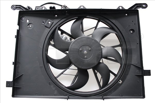 Ventilator radiator (cu carcasa, cu controler) potrivit VOLVO C70 I, S60 I, S80 I, V70 II, XC70 I 2.0-3.0 03.97-04.10