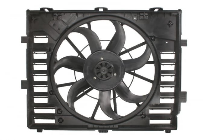 Ventilator radiator (cu carcasa) PORSCHE CAYENNE 3.0D-4.8 dupa 2010