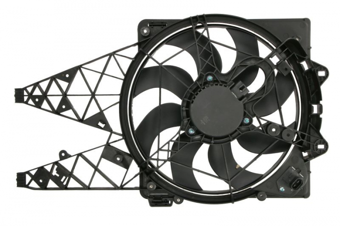 Ventilator radiator cu carcasa potrivit ABARTH PUNTO; ALFA ROMEO GIULIETTA, MITO; FIAT GRANDE PUNTO, PUNTO EVO 1.3D-2.0D 07.08- [2]