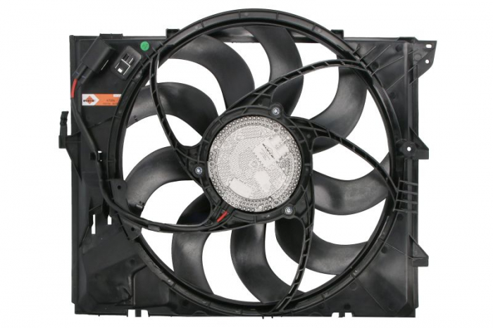 Ventilator radiator (cu carcasa) potrivit BMW 1 (E81), 1 (E82), 1 (E87), 1 (E88), 3 (E90), 3 (E91), 3 (E92), 3 (E93), X1 (E84) 2.0/2.5/3.0 12.04-10.13 [2]