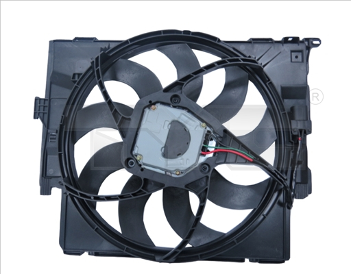 Ventilator radiator (cu carcasa) potrivit BMW 1 (F20), 1 (F21), 2 (F22, F87), 2 (F23), 3 (F30, F80), 3 (F31), 3 GRAN TURISMO (F34), 4 (F32, F82), 4 (F33, F83) 1.5-3.0H 11.11-06.21