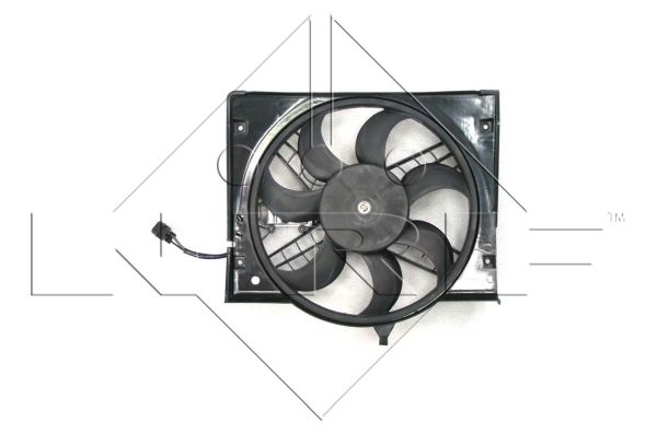 Ventilator radiator potrivit BMW 3 (E46) 2.0D 1998-2007 (cu carcasa) [4]