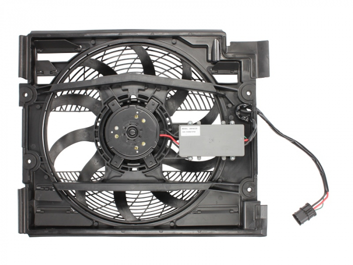 Ventilator radiator (cu carcasa) potrivit BMW 5 (E39) 2.0-4.9 09.95-05.04