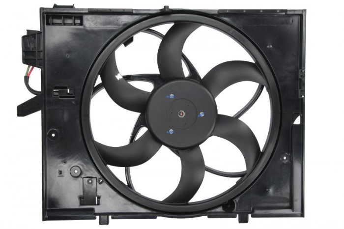 Ventilator radiator (cu carcasa) potrivit BMW 5 (E60), 5 (E61) 2.2 2.5 3.0 12.01-12.10