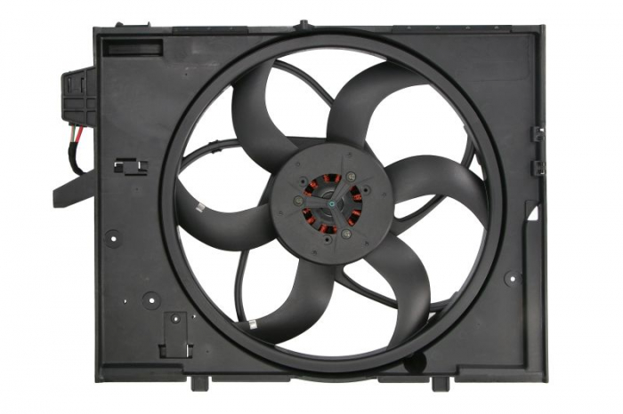 Ventilator radiator (cu carcasa) potrivit BMW 5 (E60), 5 (E61) 2.2 2.5 3.0 12.01-12.10