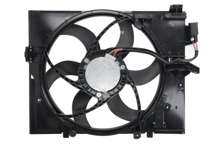 Ventilator radiator potrivit BMW 5 (E60), 5 (E61) 2.2/2.5/3.0 2001-2010 (cu carcasa) [2]
