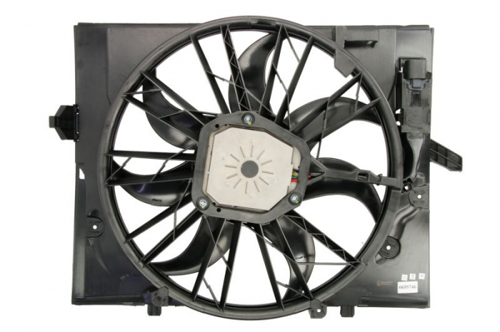 Ventilator radiator (cu carcasa) potrivit BMW 5 (E60), 5 (E61), 6 (E63), 6 (E64), 7 (E65, E66, E67) 2.5-4.4 07.01-12.10 [2]