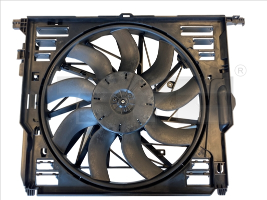 Ventilator radiator (cu carcasa) potrivit BMW 5 (F10), 5 (F11), 5 GRAN TURISMO (F07), 6 (F12), 6 (F13), 6 GRAN COUPE (F06), 7 (F01, F02, F03, F04) 3.0/3.0D/3.0H 2008-2018 [3]