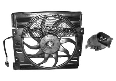 Ventilator radiator (cu carcasa) potrivit BMW 7 (E38) 2.5D-5.4 1994-2001 [2]