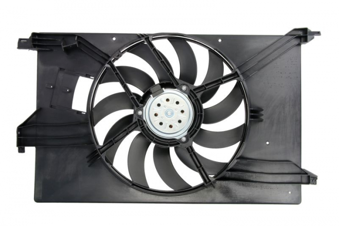 Ventilator radiator potrivit CADILLAC BLS; OPEL SIGNUM, VECTRA C, VECTRA C GTS; SAAB 9-3, 9-3X 1.6-2.2 dupa 2002 - (cu carcasa) [2]