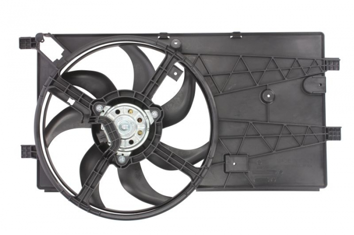Ventilator radiator potrivit CITROEN NEMO, NEMO/MINIVAN; FIAT FIORINO, FIORINO/MINIVAN, QUBO; PEUGEOT BIPPER, BIPPER TEPEE 1.2D/1.3D/1.4D dupa 2007 - (cu carcasa) [2]