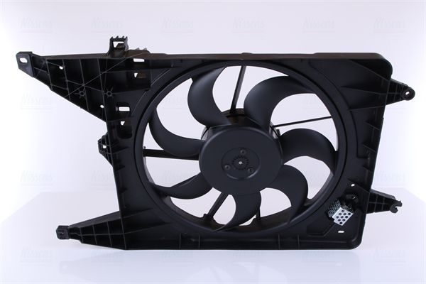Ventilator radiator potrivit DACIA LOGAN, LOGAN EXPRESS, LOGAN MCV, SANDERO 1.5D dupa 2010 (cu carcasa) [3]