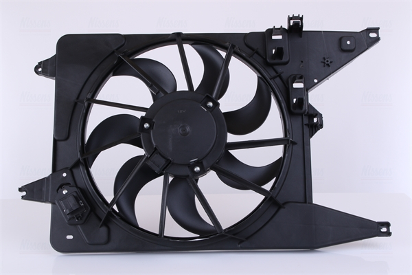 Ventilator radiator potrivit DACIA LOGAN, LOGAN EXPRESS, LOGAN MCV, SANDERO 1.5D dupa 2010 (cu carcasa) [2]