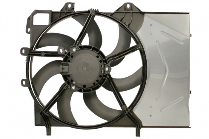 Ventilator radiator (cu carcasa) potrivit DS DS 3; CITROEN C2, C2 ENTERPRISE, C3 AIRCROSS II, C3 I, C3 II, C3 III, C3 PICASSO, C4 CACTUS, C-ELYSEE, DS3; OPEL CROSSLAND X /LAND 1.0-1.6LPG 02.02- [2]