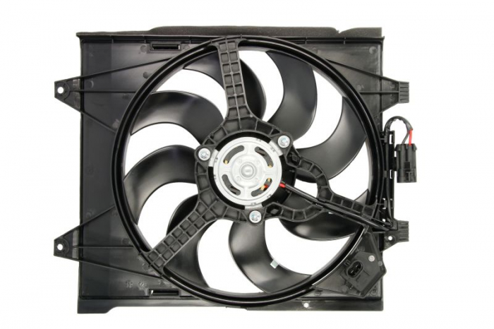 Ventilator radiator cu carcasa potrivit FIAT 500, GRANDE PUNTO 1.2-1.4 dupa 2007 [2]