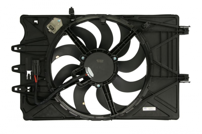 Ventilator radiator (cu carcasa) potrivit FIAT 500L 0.9-1.6D 09.12- [2]