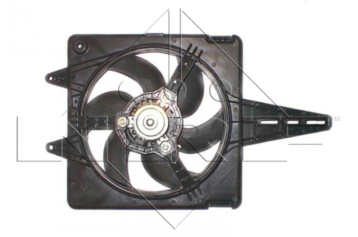 Ventilator radiator (cu carcasa) potrivit FIAT BRAVA, BRAVO I, MAREA, MULTIPLA 1.2-1.8 10.95-06.10 [2]
