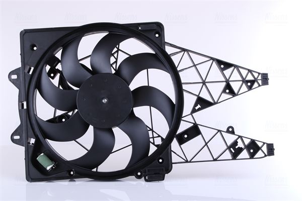 Ventilator radiator (cu carcasa) potrivit FIAT DOBLO, DOBLO CARGO; OPEL COMBO TOUR, COMBO/MINIVAN 1.4-2.0D 01.10- [4]