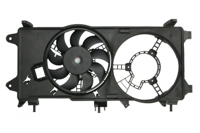 Ventilator radiator (cu carcasa) potrivit FIAT DOBLO, DOBLO MINIVAN 1.3D 1.9D 10.01-