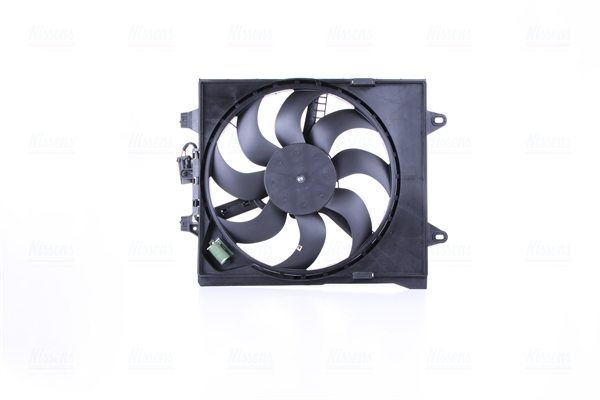 Ventilator radiator (cu carcasa) potrivit FIAT PANDA 0.9-1.3D 02.12-