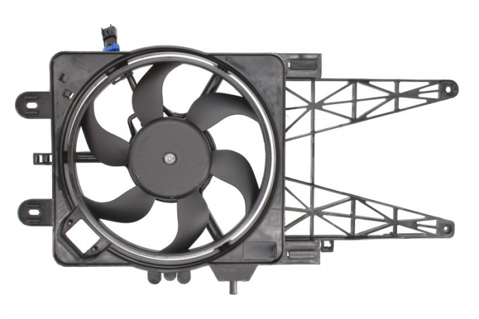 Ventilator radiator (cu carcasa) potrivit FIAT PUNTO, PUNTO HATCHBACK 1.2 1.2CNG 09.99-03.12