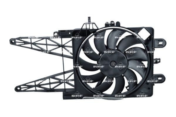 Ventilator radiator (cu carcasa) potrivit FIAT PUNTO, PUNTO/HATCHBACK 1.2/1.2CNG 09.99-03.12 [3]